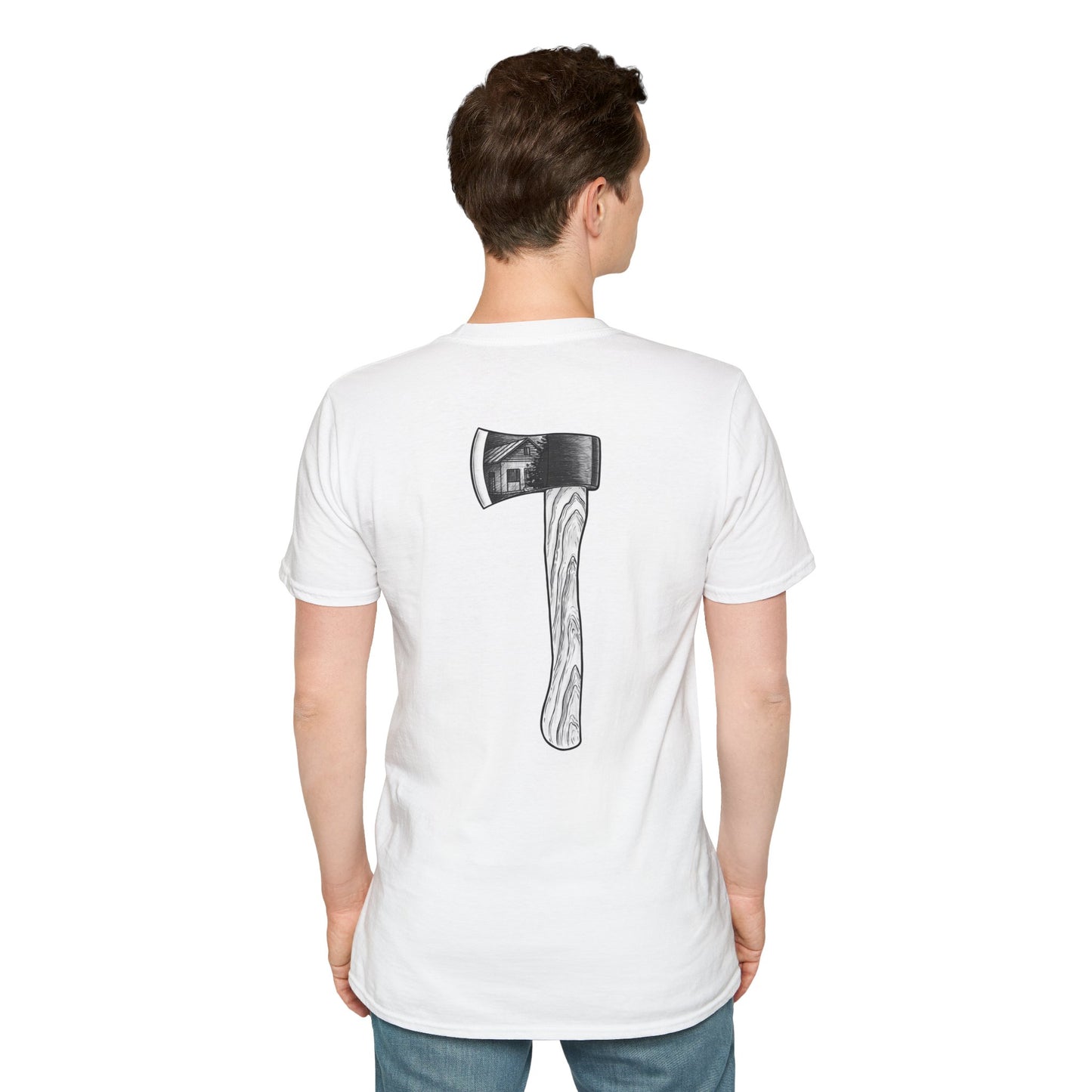 Leptick Sawmill Axe Softstyle T-Shirt