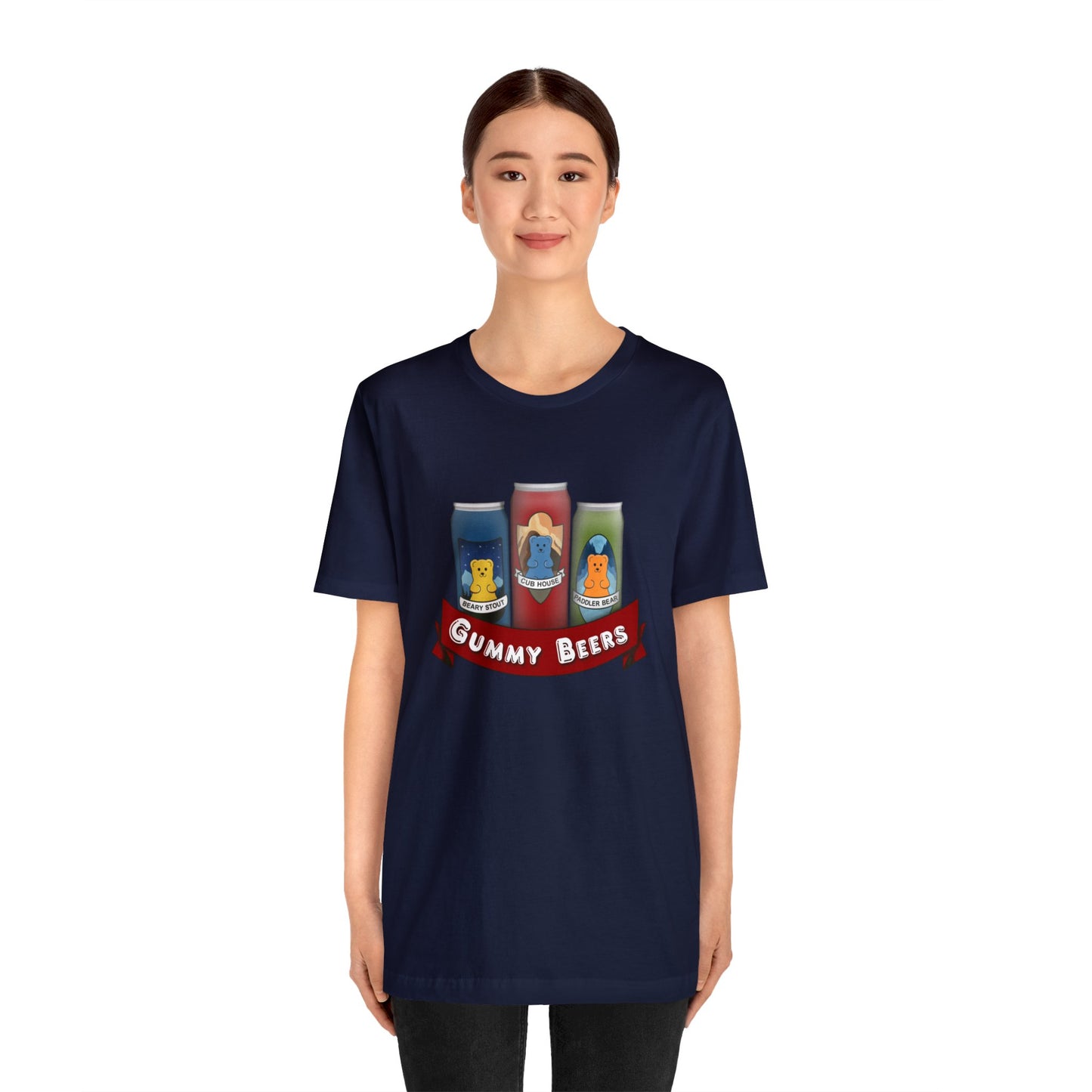 Gummy Beers Loose Fit Jersey Short Sleeve Tee