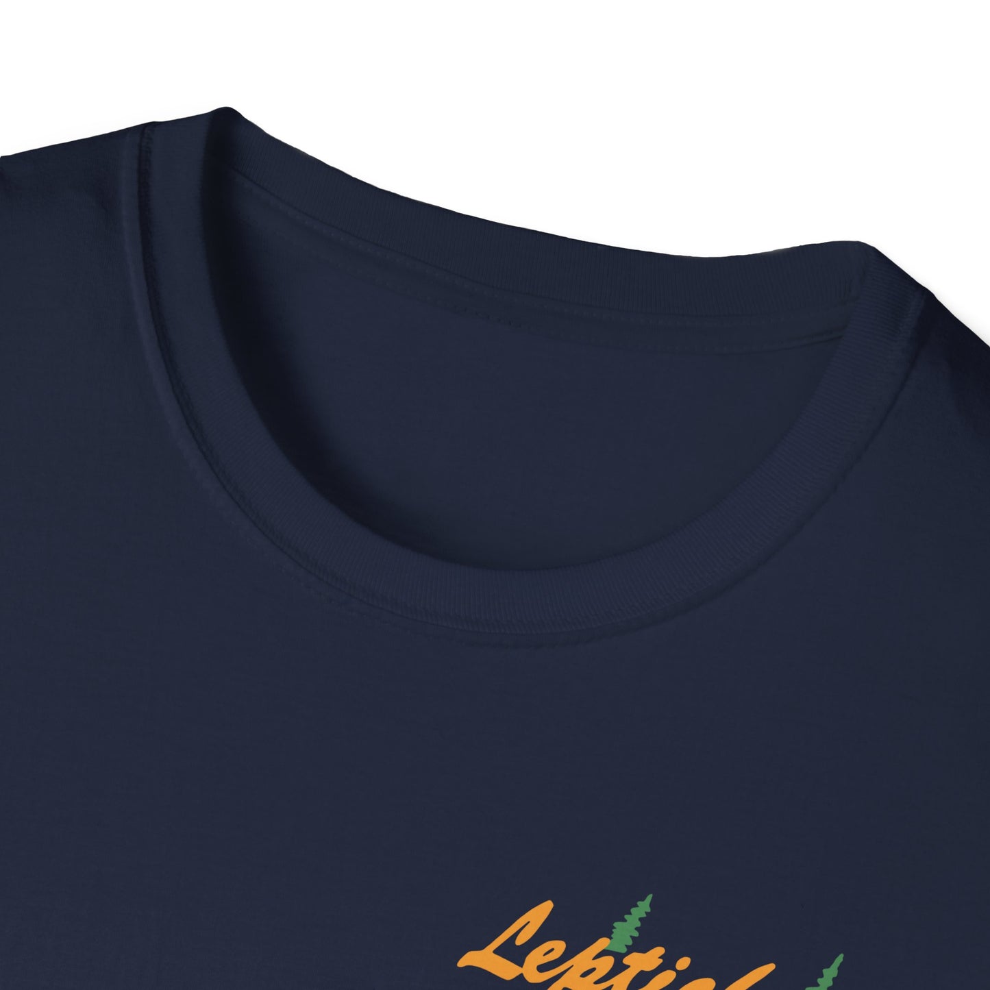 Leptick Sawmill Logo Front and Back Softstyle T-Shirt