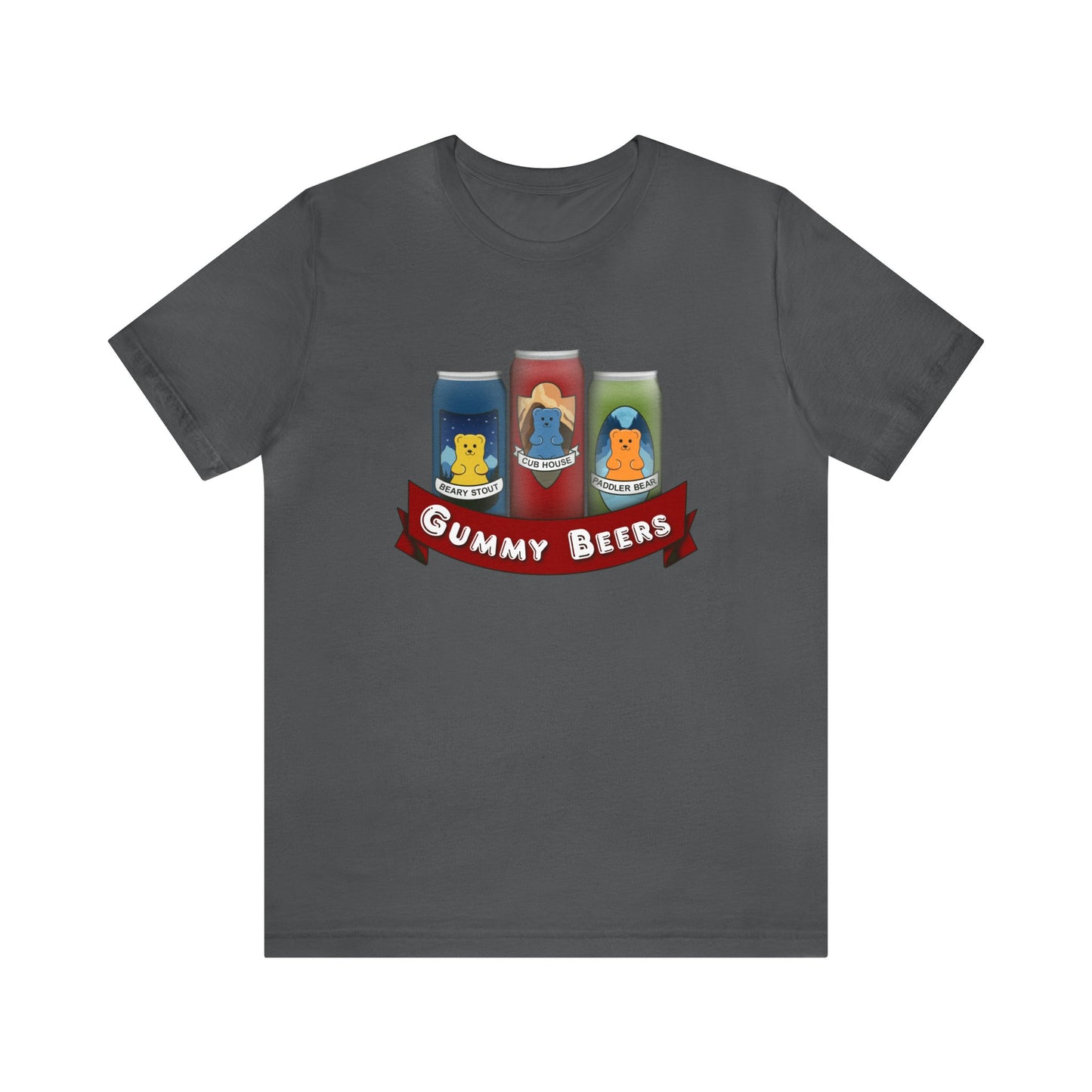 Gummy Beers Loose Fit Jersey Short Sleeve Tee