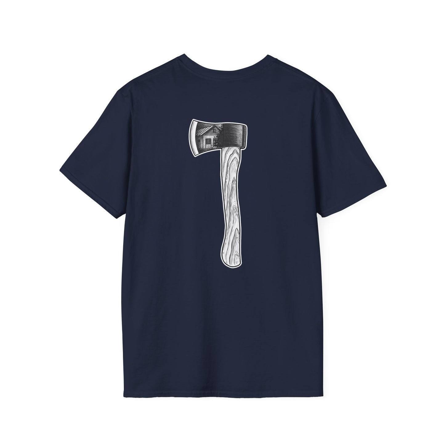 Leptick Sawmill Axe Softstyle T-Shirt