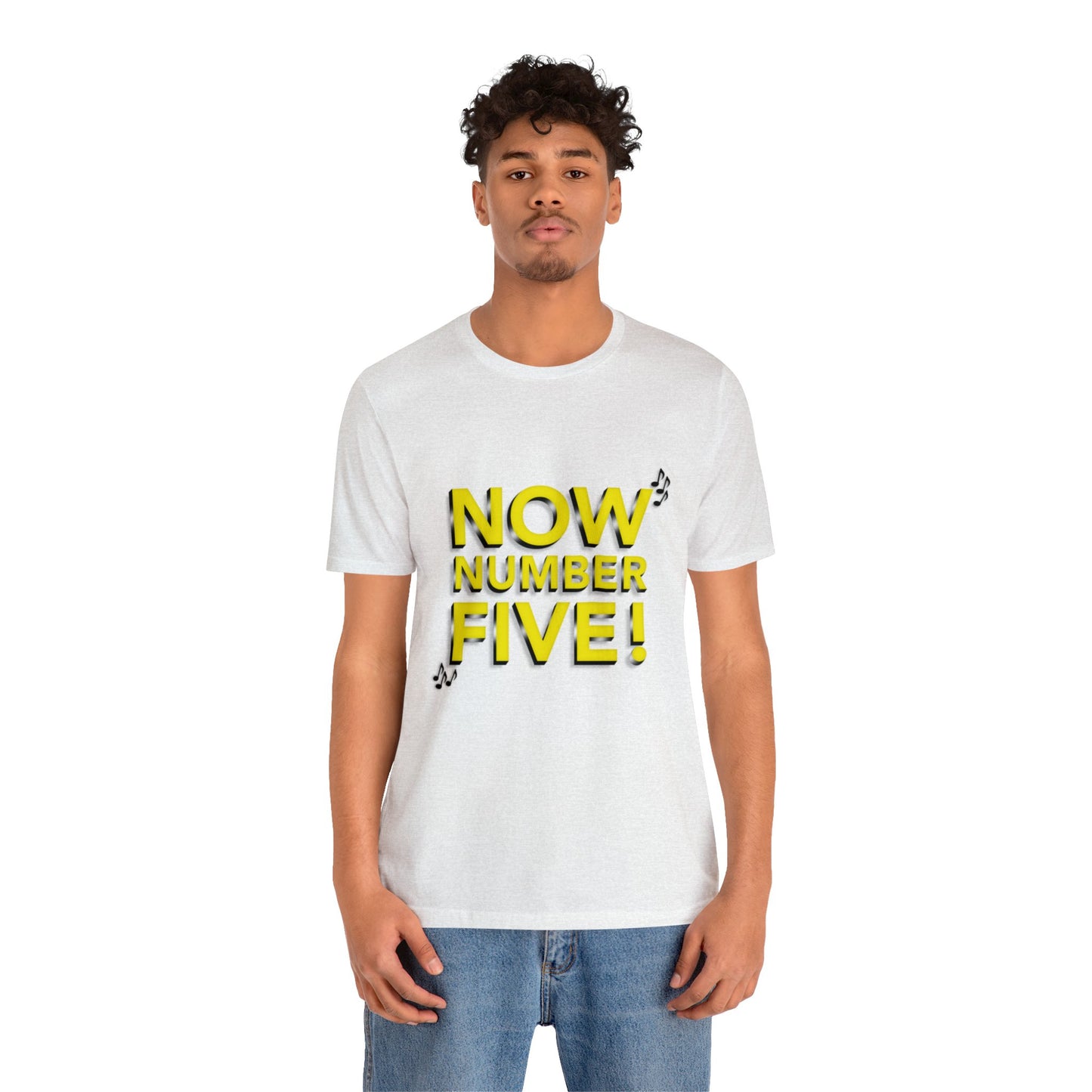 Now Number 5 Loose Fit Jersey Short Sleeve Tee