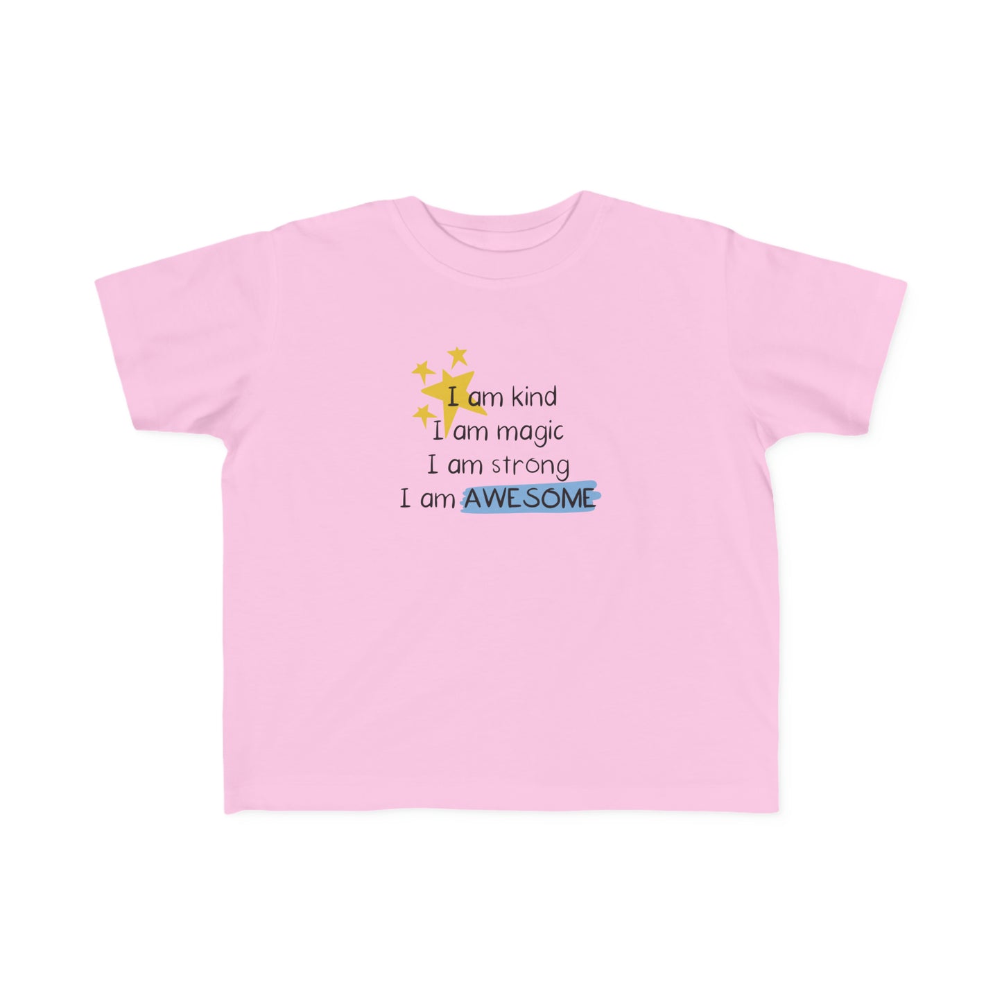 I am Awesome Toddler Fine Jersey Tee