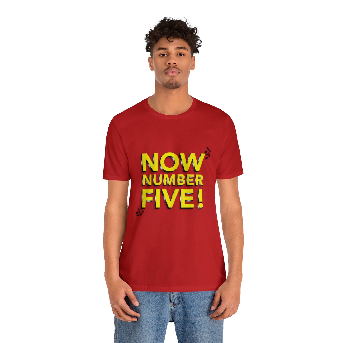 Now Number 5 Loose Fit Jersey Short Sleeve Tee