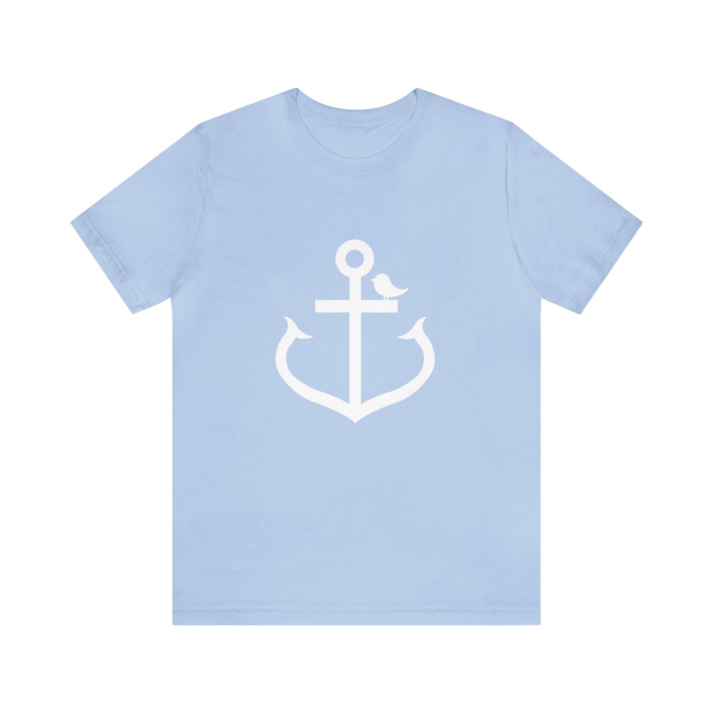 Little Anchor Bird Loose Fiit Jersey Short Sleeve Tee