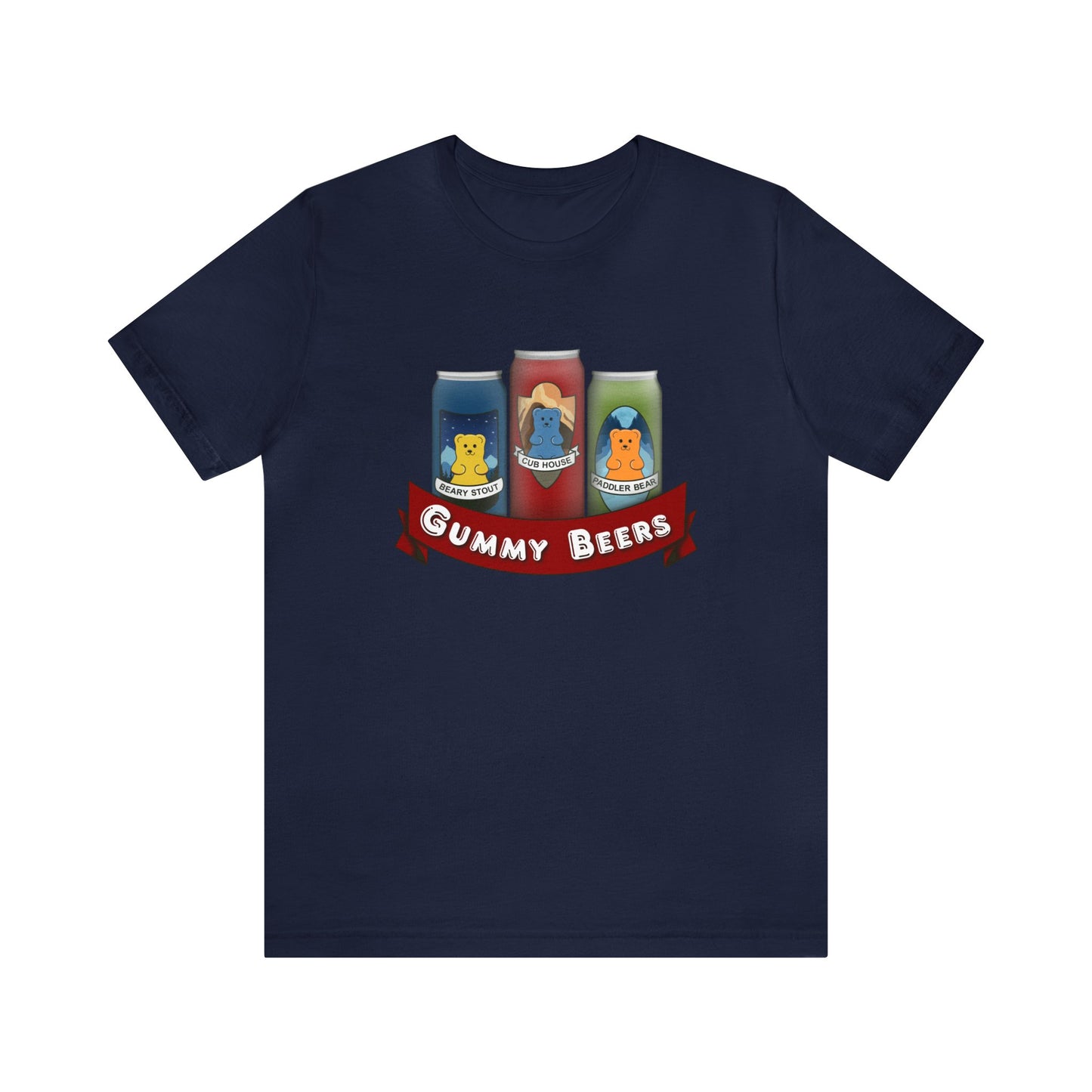 Gummy Beers Loose Fit Jersey Short Sleeve Tee