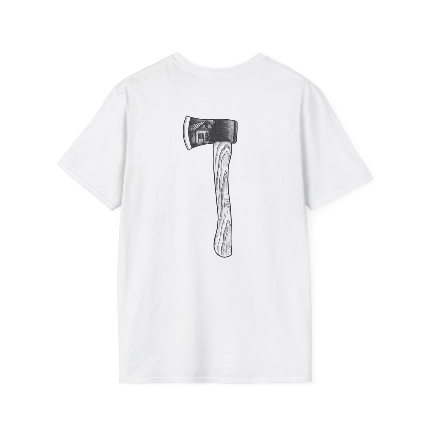 Leptick Sawmill Axe Softstyle T-Shirt