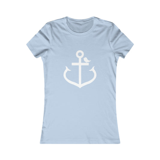 Little Anchor Bird Fitted Tee