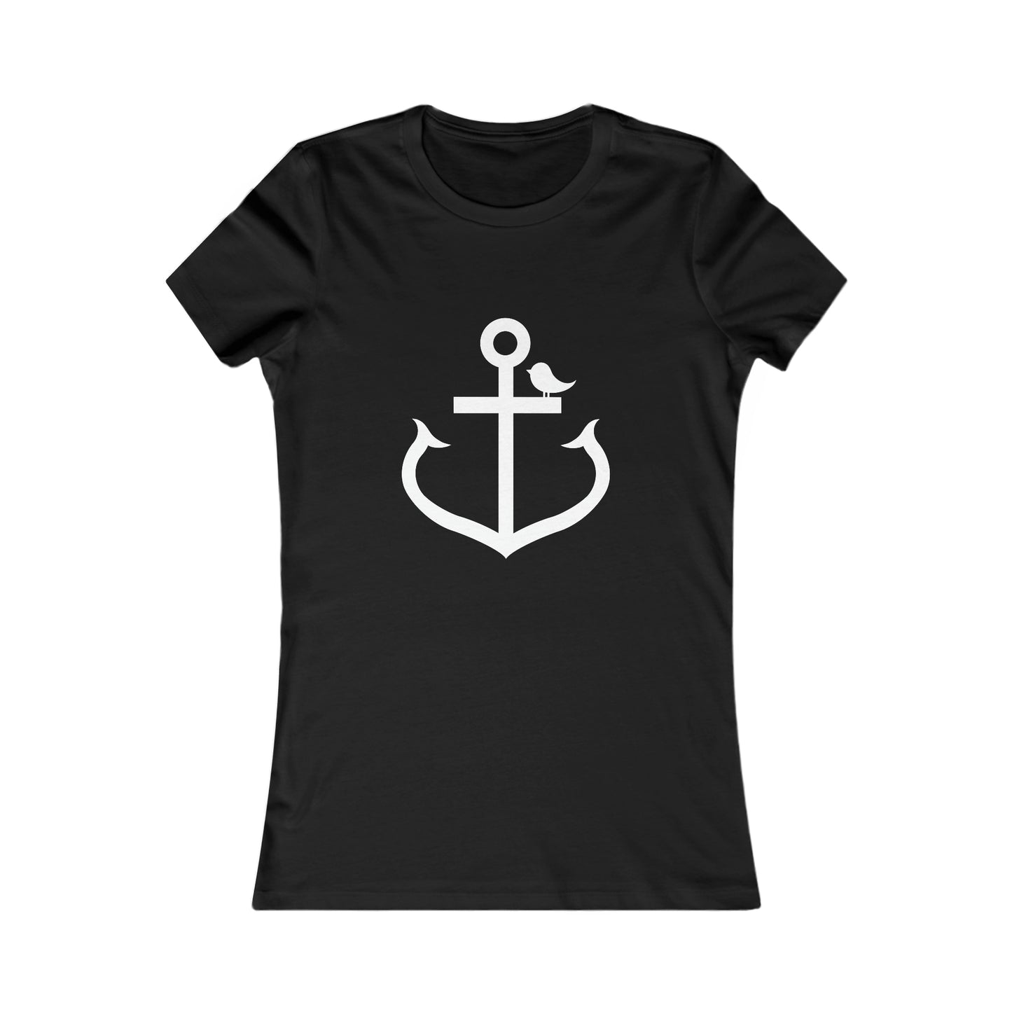 Little Anchor Bird Fitted Tee