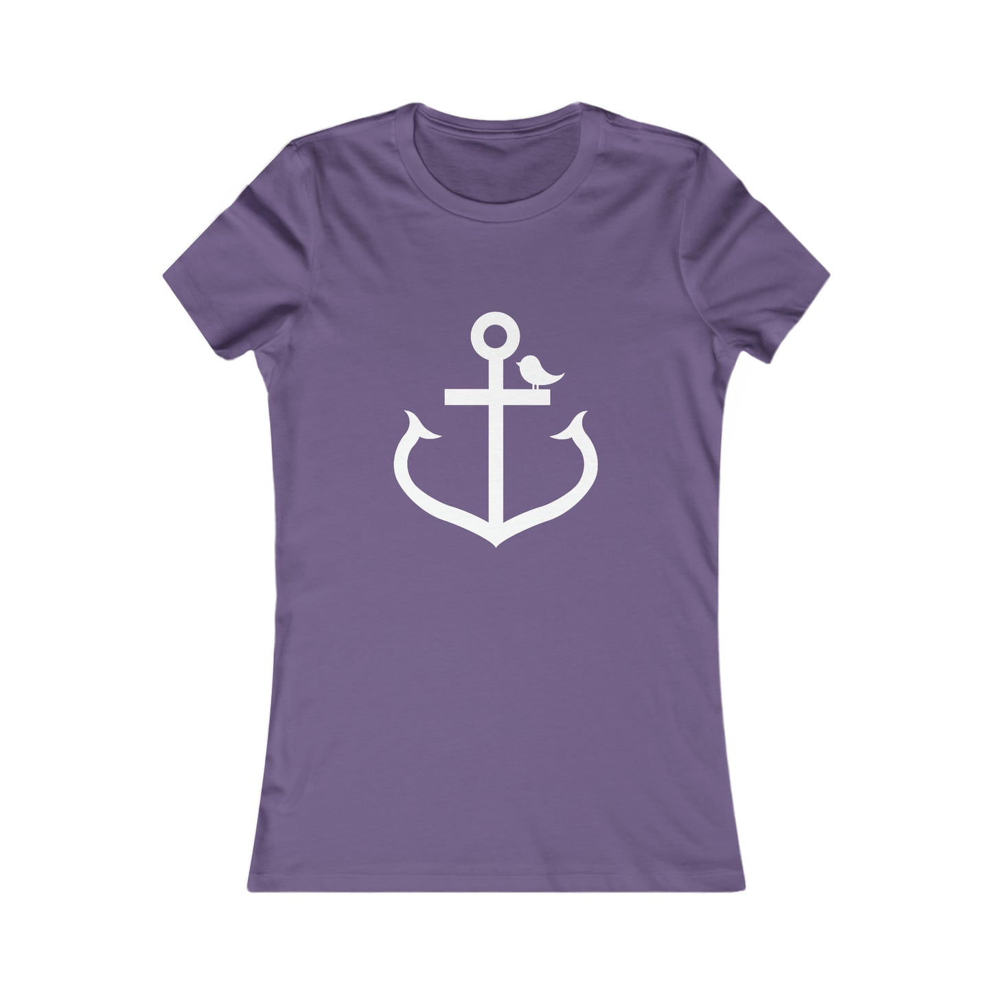 Little Anchor Bird Fitted Tee