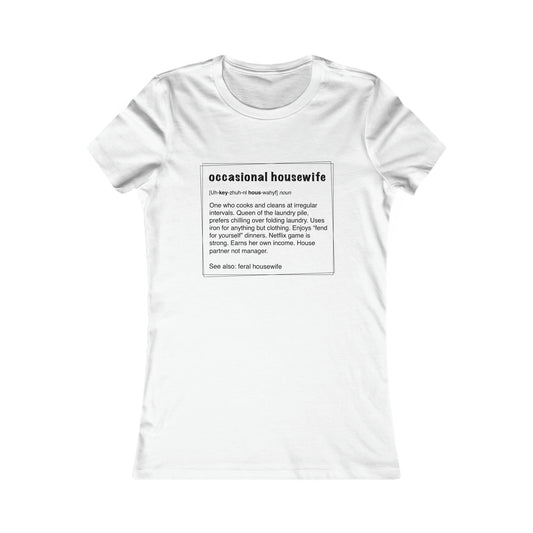 Occasional Housewife Fitted Tee