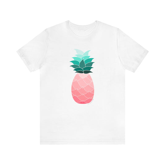 Ombre Pineapple Loose Fit Jersey Short Sleeve Tee