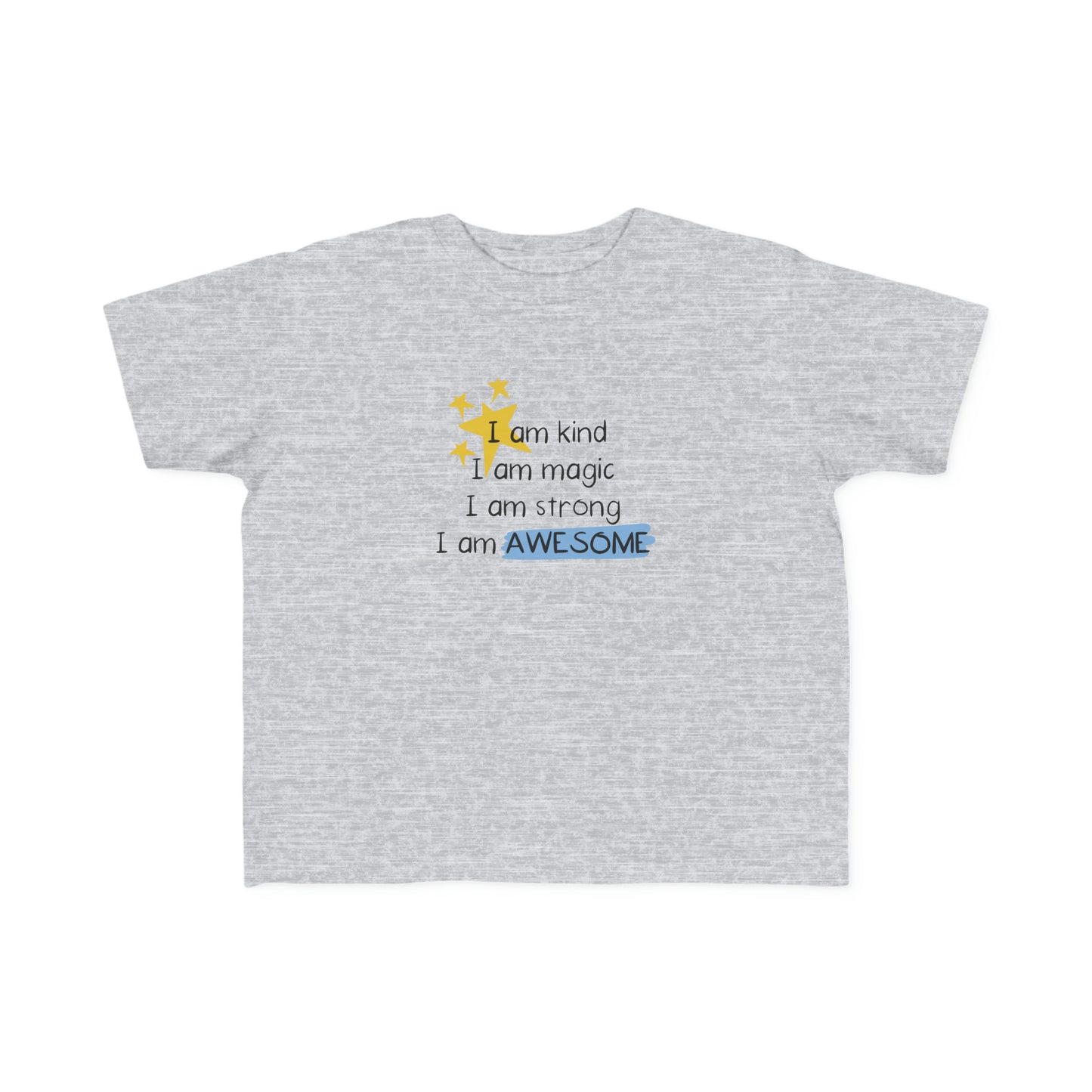 I am Awesome Toddler Fine Jersey Tee