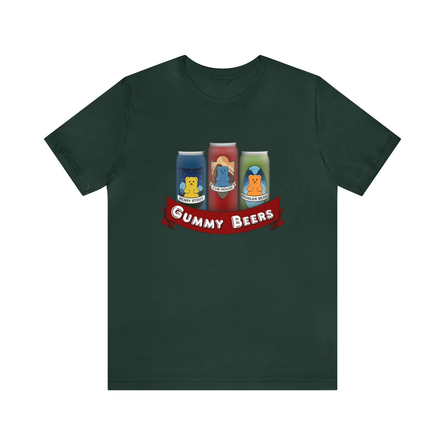 Gummy Beers Loose Fit Jersey Short Sleeve Tee