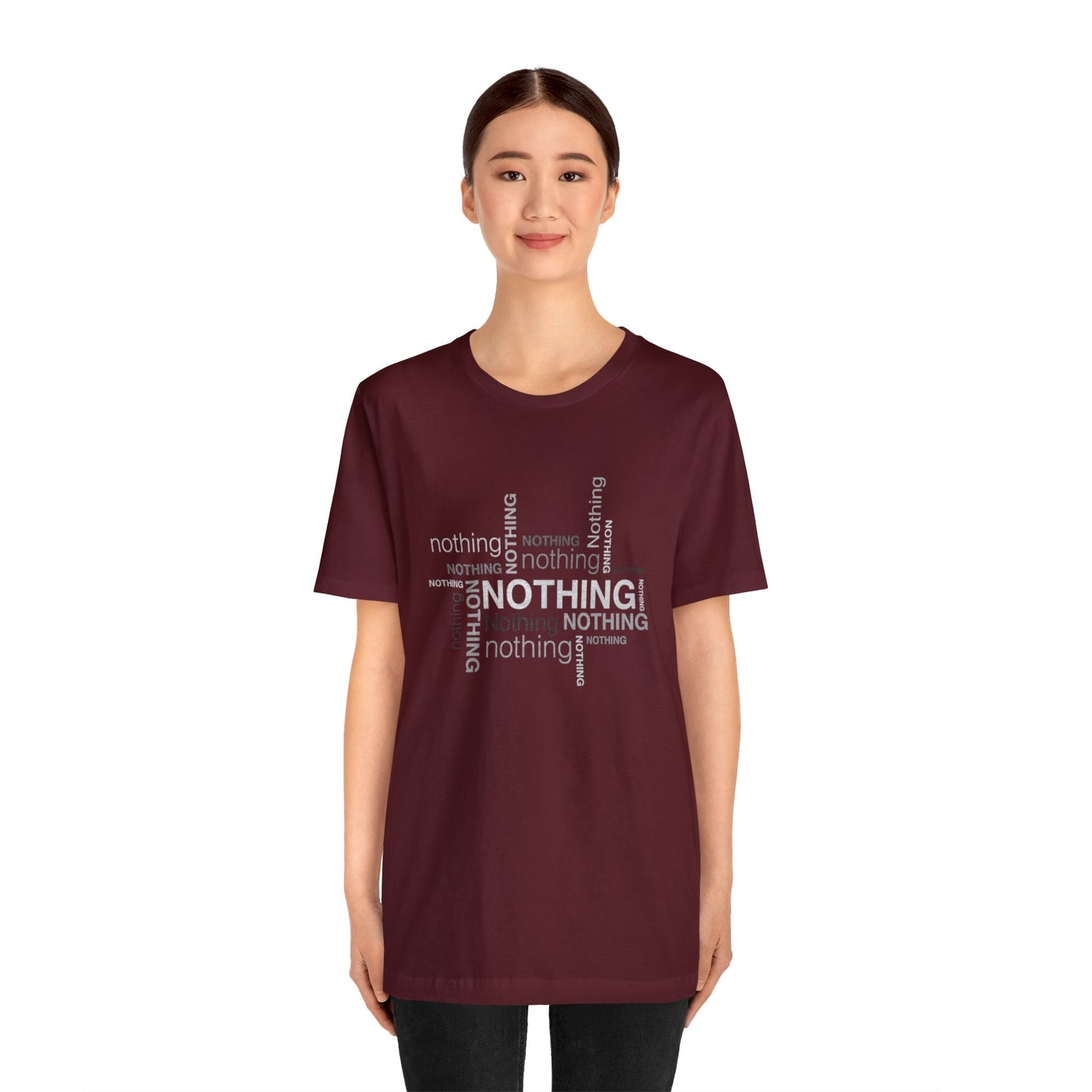Nothing! Loose Fit Jersey Short Sleeve Tee