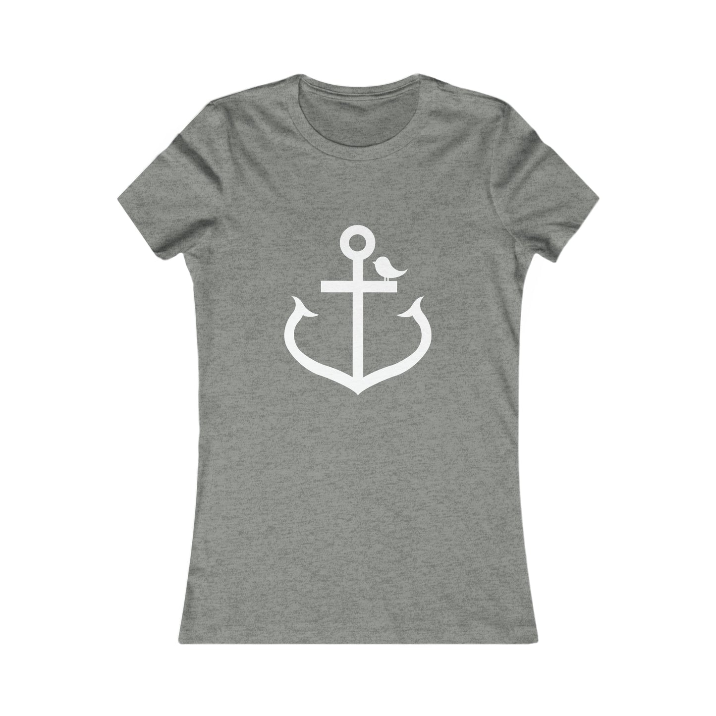 Little Anchor Bird Fitted Tee