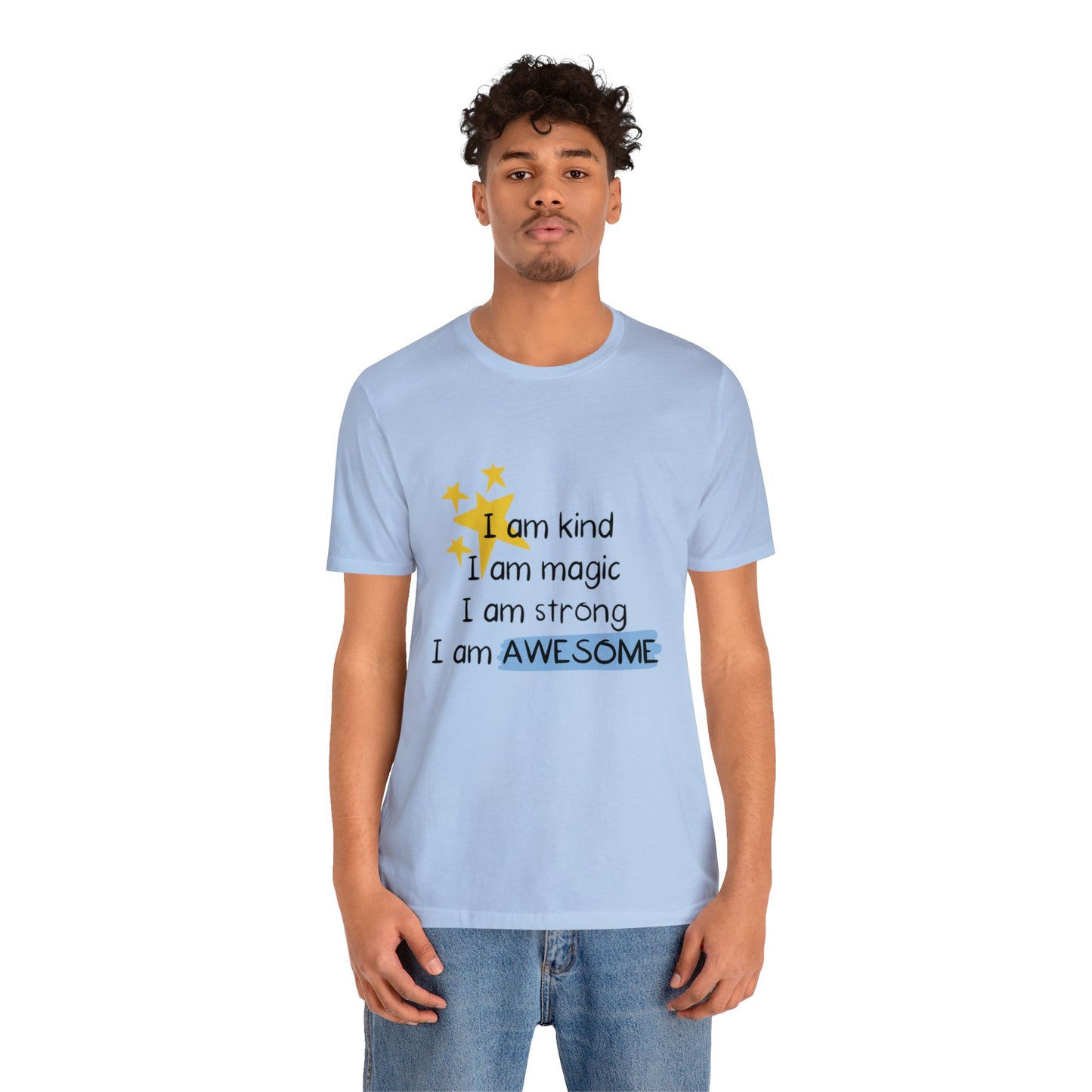 I am Awesome Loose Fit Jersey Short Sleeve Tee