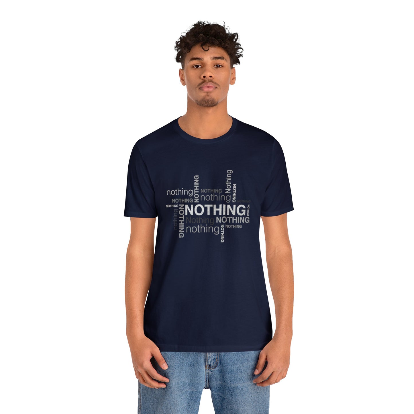 Nothing! Loose Fit Jersey Short Sleeve Tee