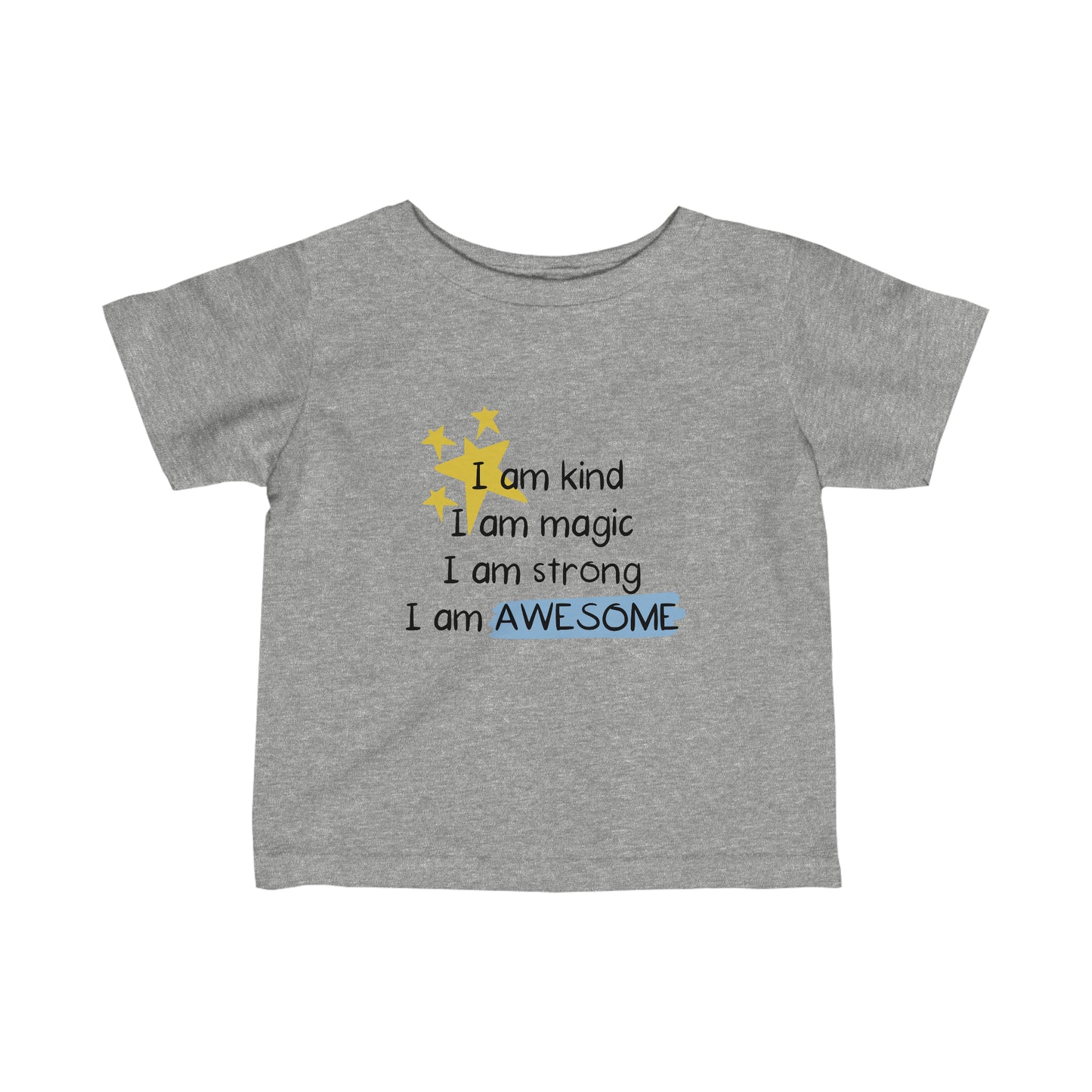 I am Awesome Infant Fine Jersey Tee