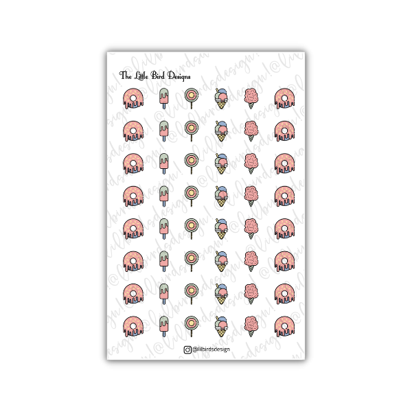 Mixed Icons - Season 1 - Sticker Sheets