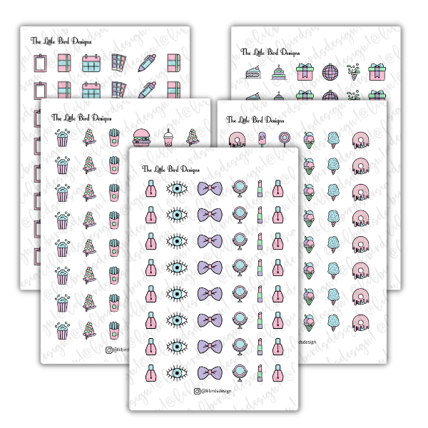 Mixed Icons - Season 1 - Sticker Sheets