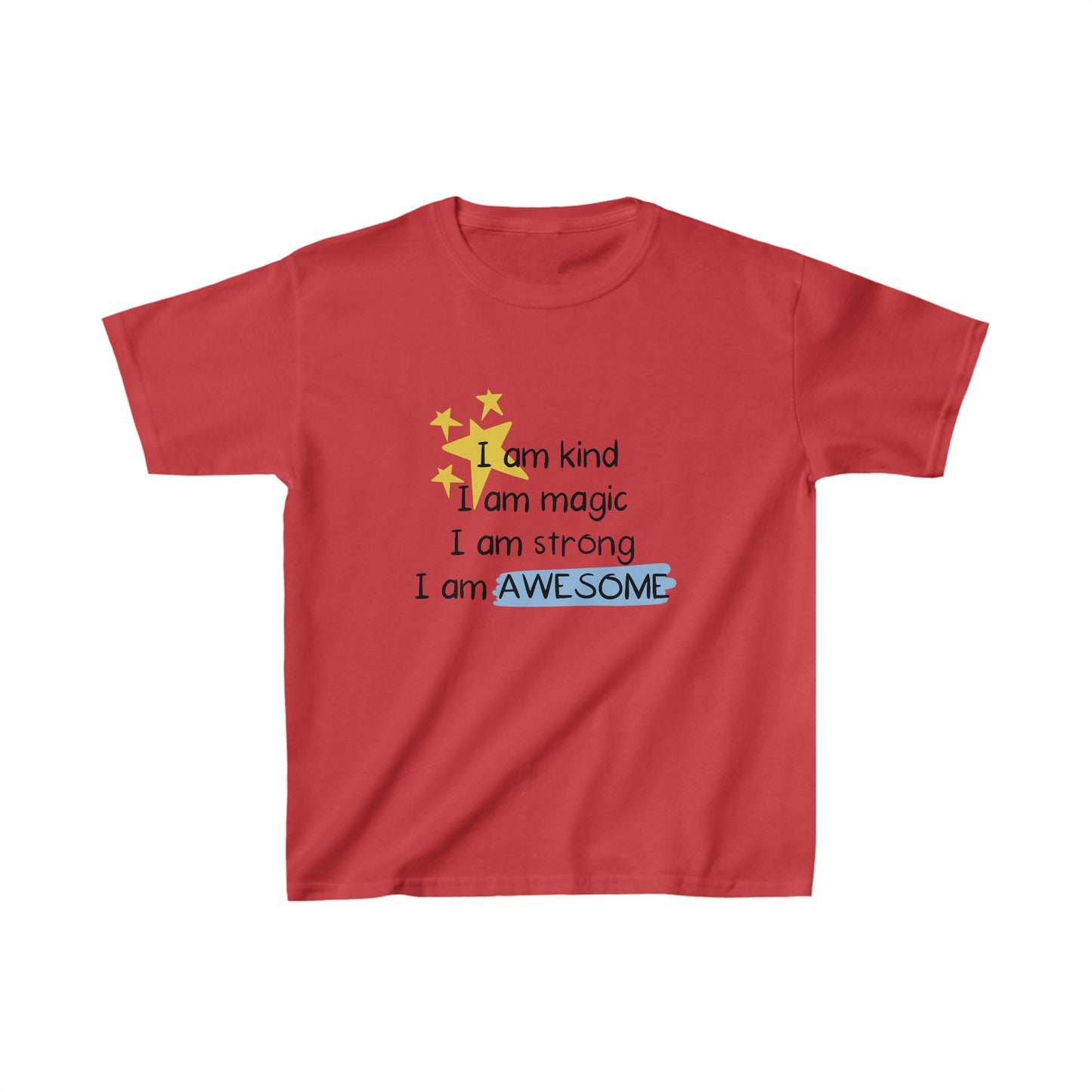 I am Awesome Kids Heavy Cotton™ Tee