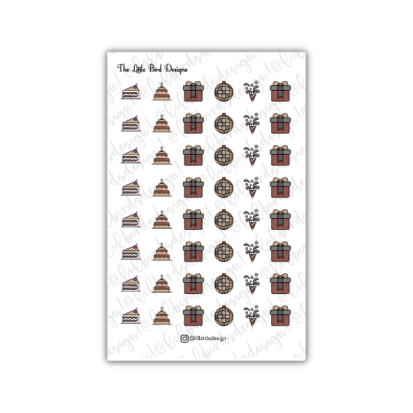 Mixed Icons - Season 1 - Sticker Sheets