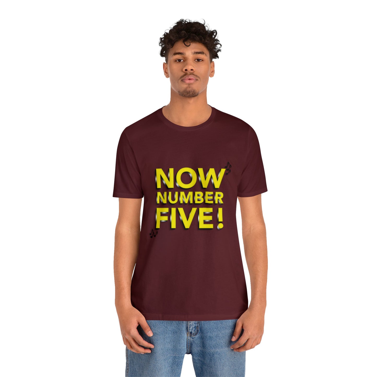 Now Number 5 Loose Fit Jersey Short Sleeve Tee