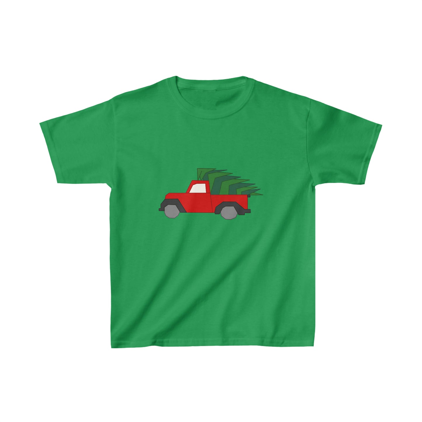 Little Red Christmas Truck Kids Heavy Cotton™ Tee