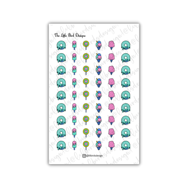 Mixed Icons - Season 1 - Sticker Sheets