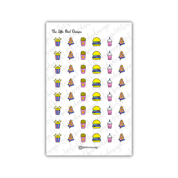 Mixed Icons - Season 1 - Sticker Sheets