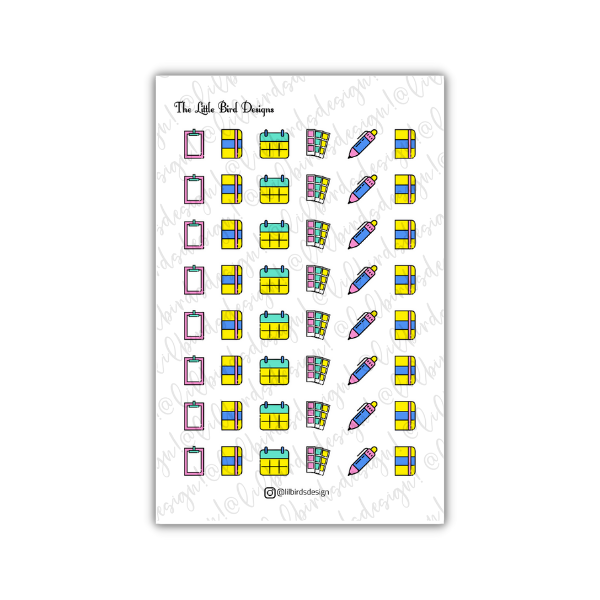 Mixed Icons - Season 1 - Sticker Sheets