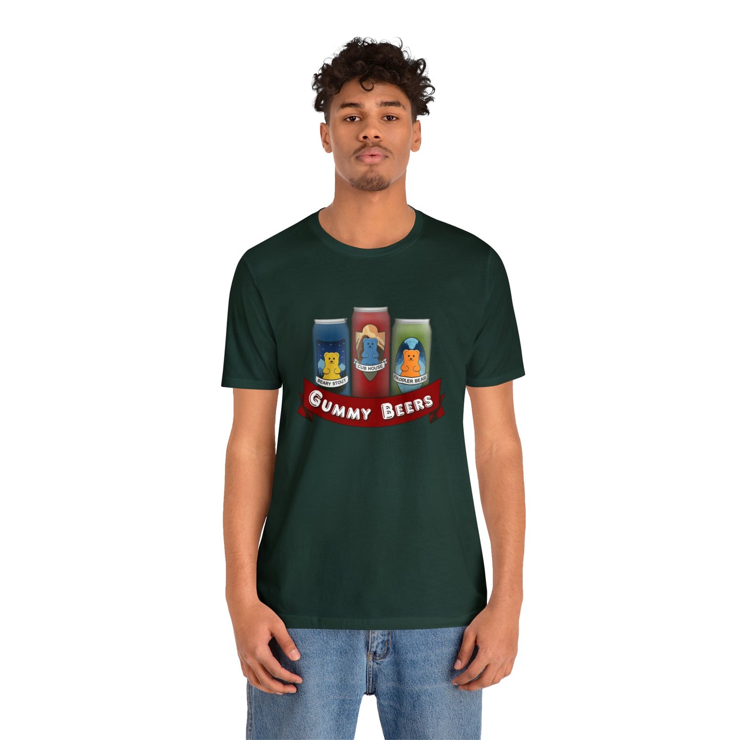 Gummy Beers Loose Fit Jersey Short Sleeve Tee
