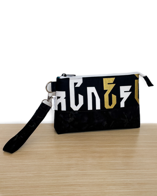 Heavy Metal Alphabet Box It Up Clutch