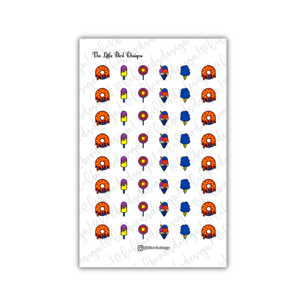 Mixed Icons - Season 1 - Sticker Sheets