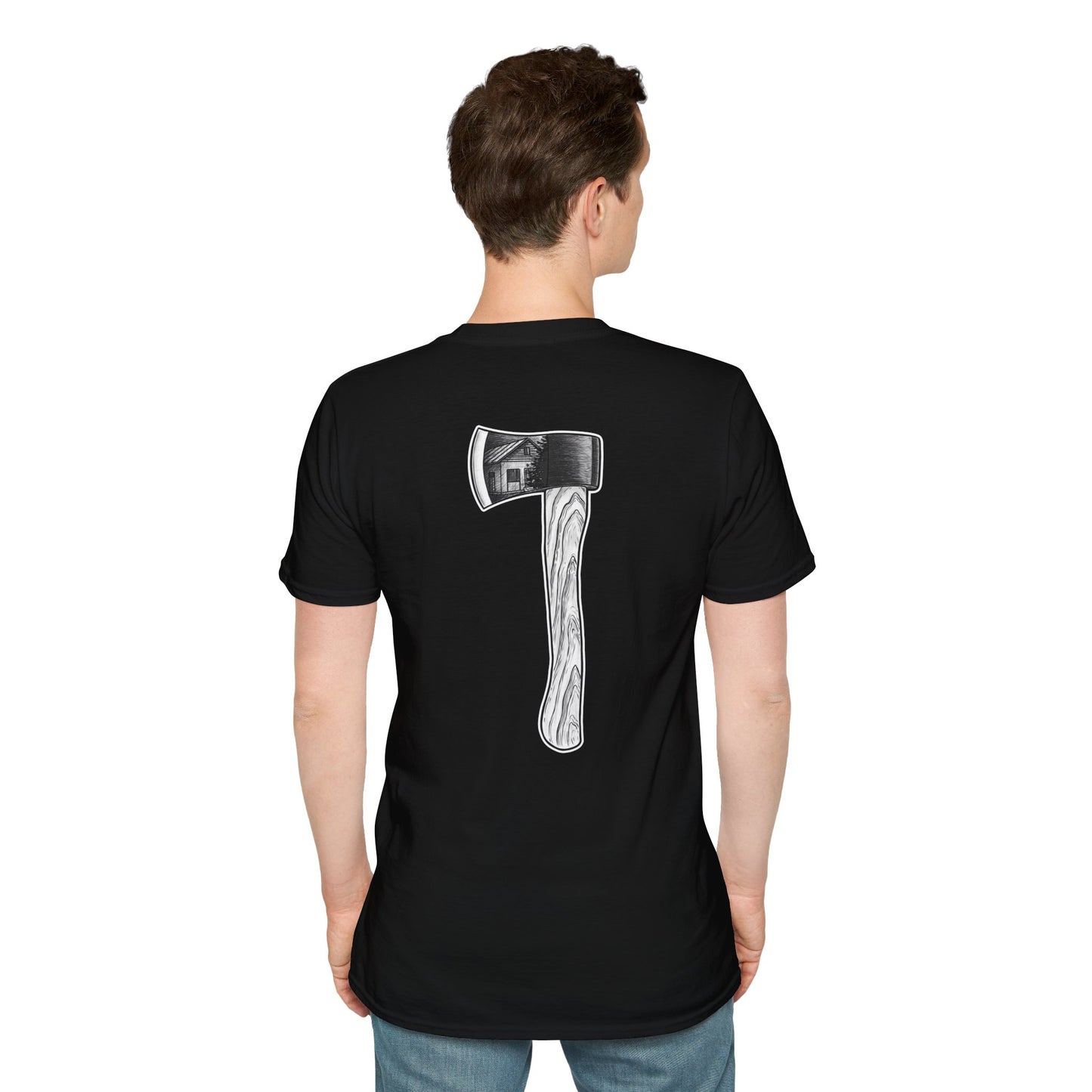 Leptick Sawmill Axe Softstyle T-Shirt