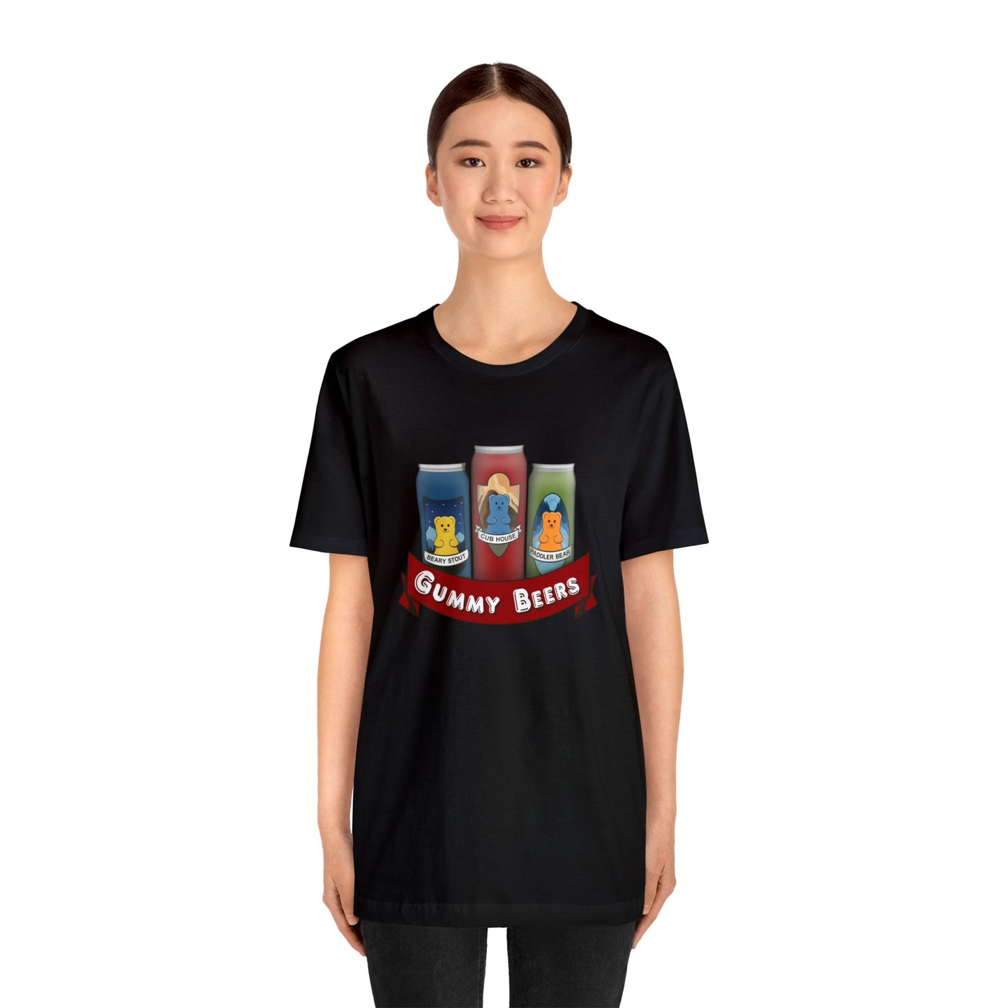 Gummy Beers Loose Fit Jersey Short Sleeve Tee