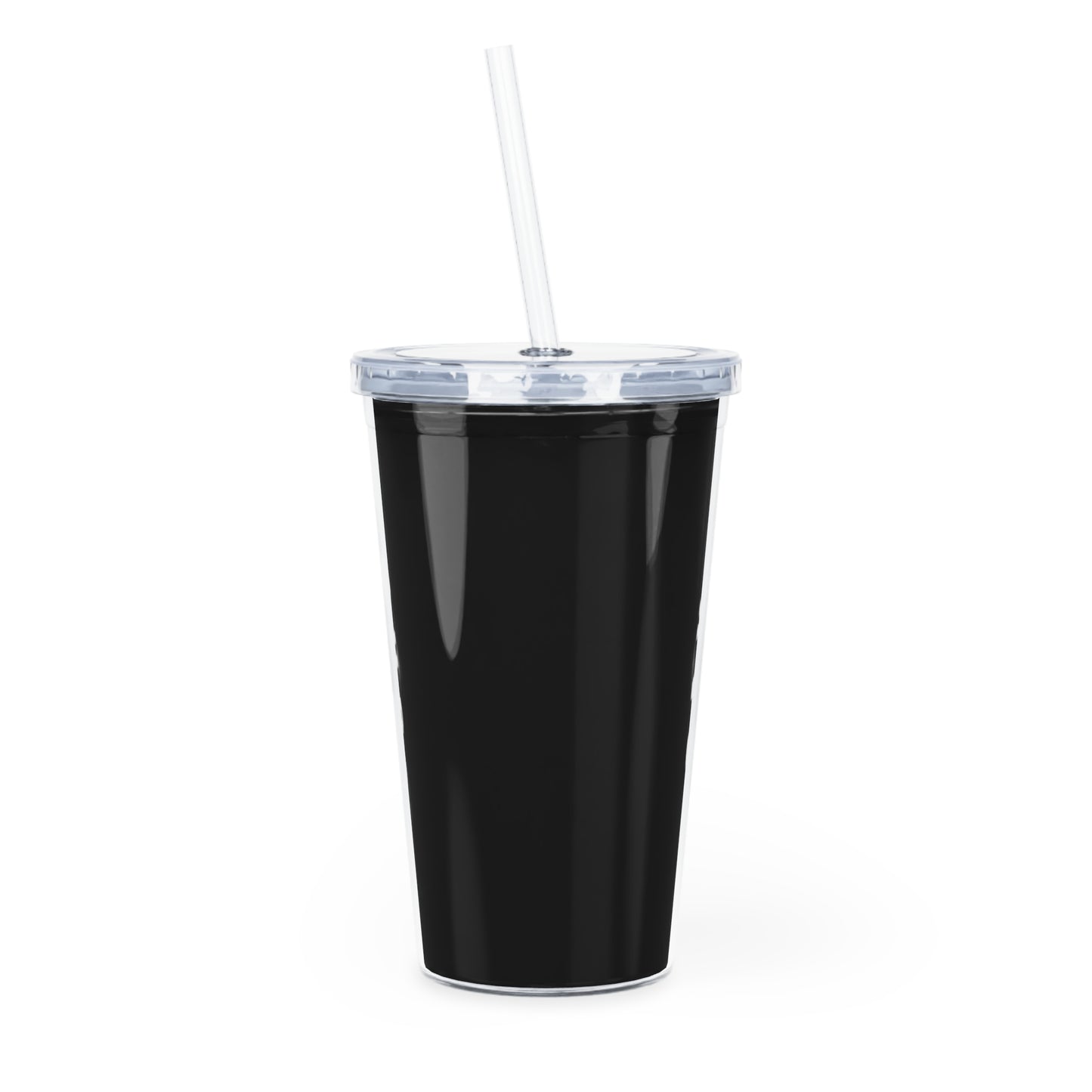 Big Gay Gym for Muscles Plastic Tumbler with Straw