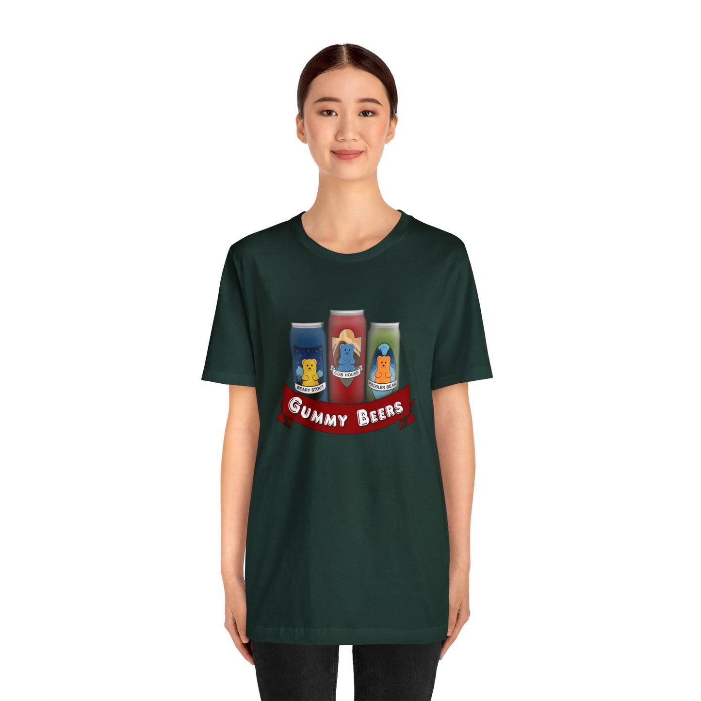 Gummy Beers Loose Fit Jersey Short Sleeve Tee