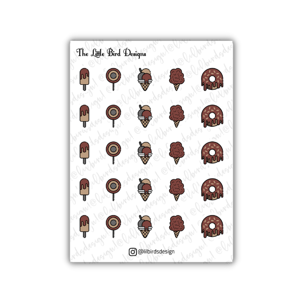 Mixed Icons - Season 1 - Sticker Sheets