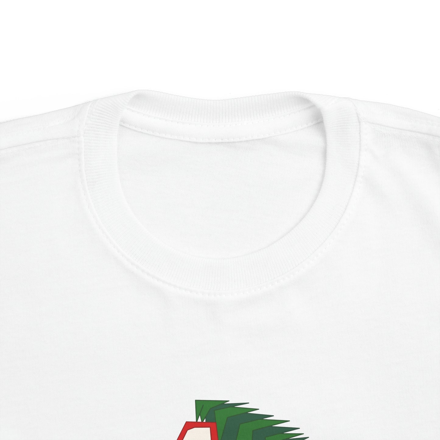 Little Red Christmas Truck Toddler Fine Jersey Tee