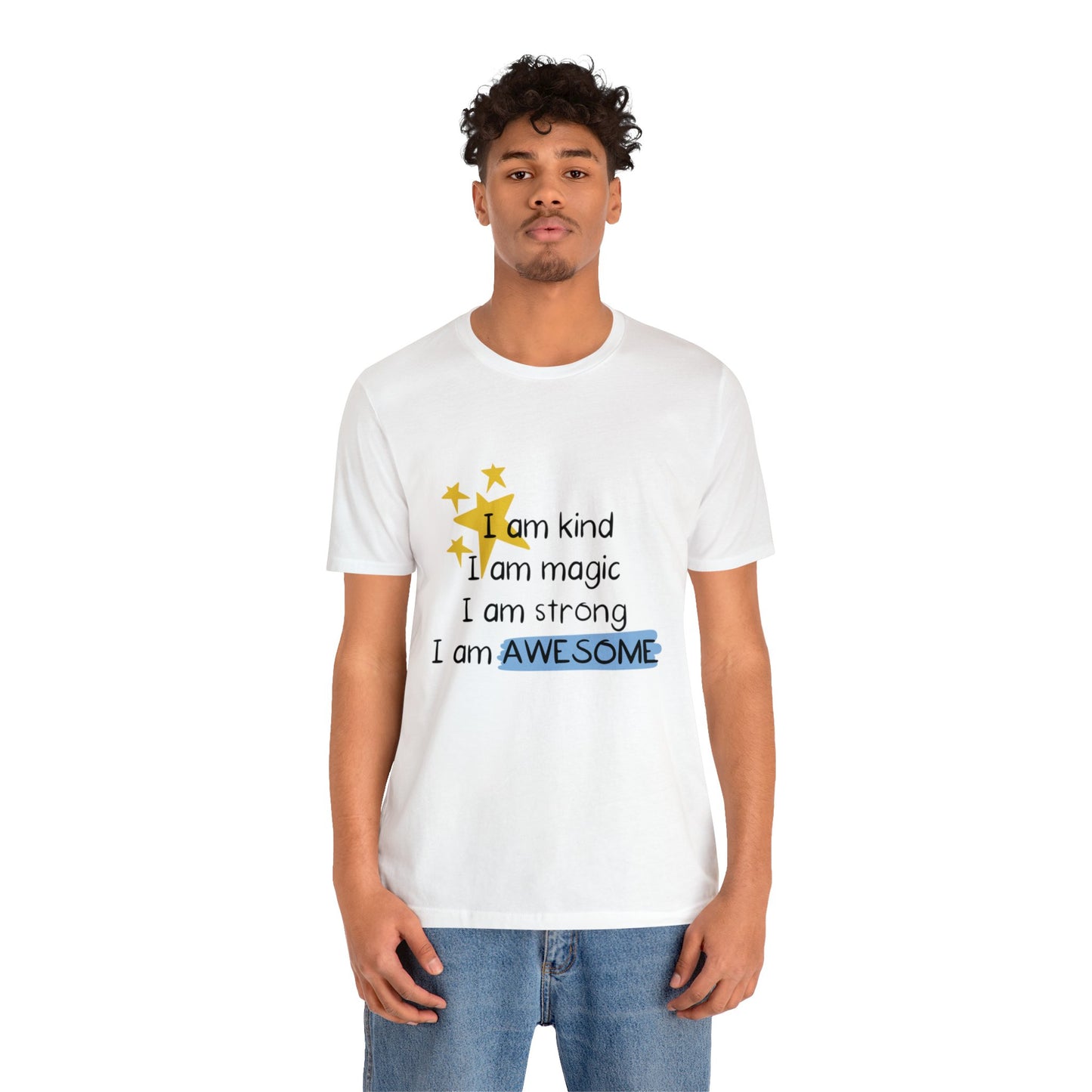 I am Awesome Loose Fit Jersey Short Sleeve Tee