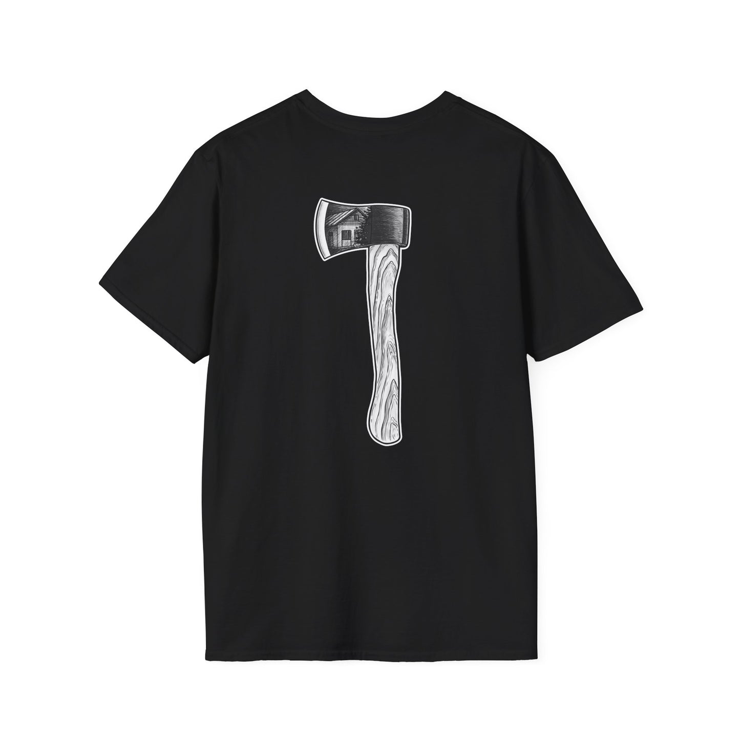 Leptick Sawmill Axe Softstyle T-Shirt