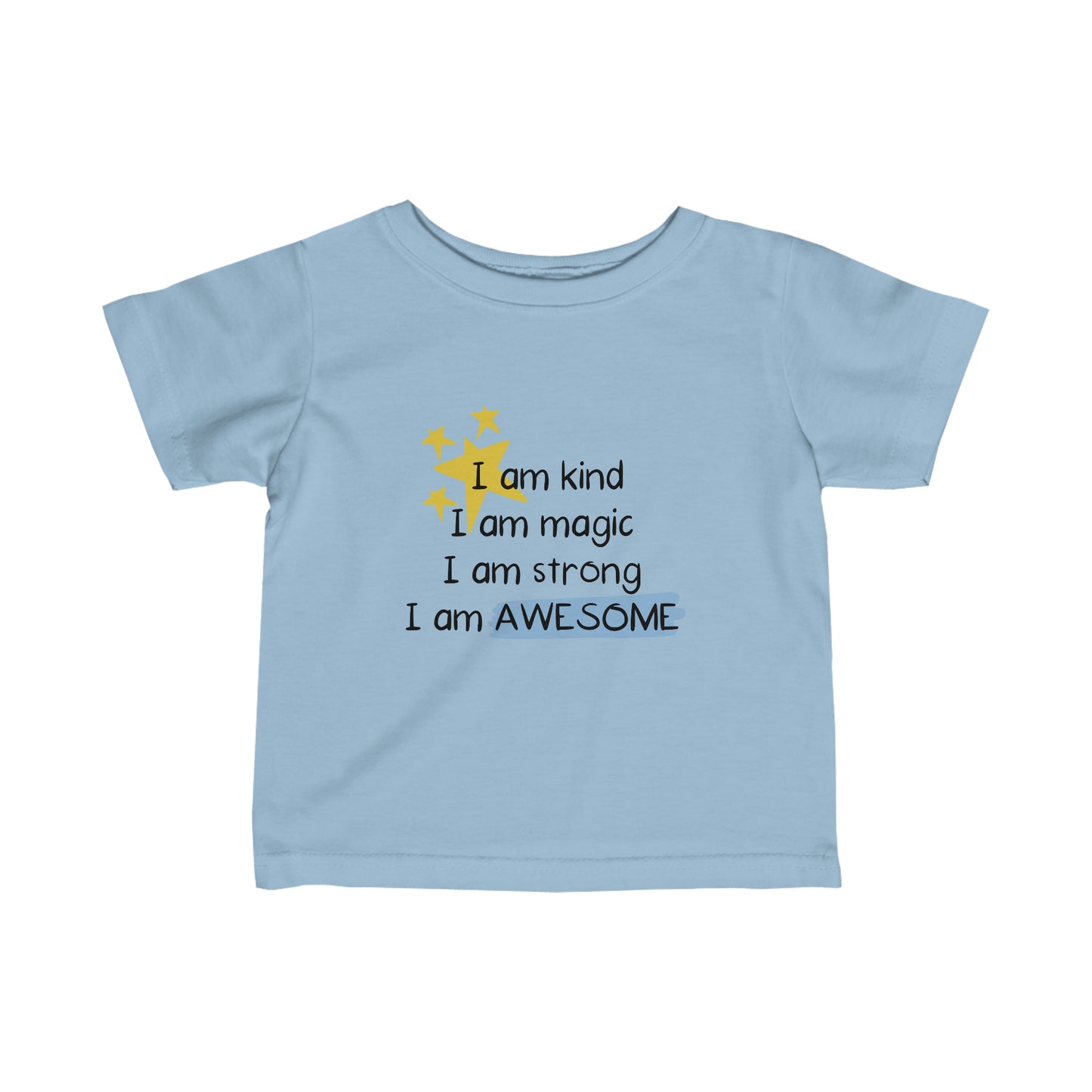 I am Awesome Infant Fine Jersey Tee