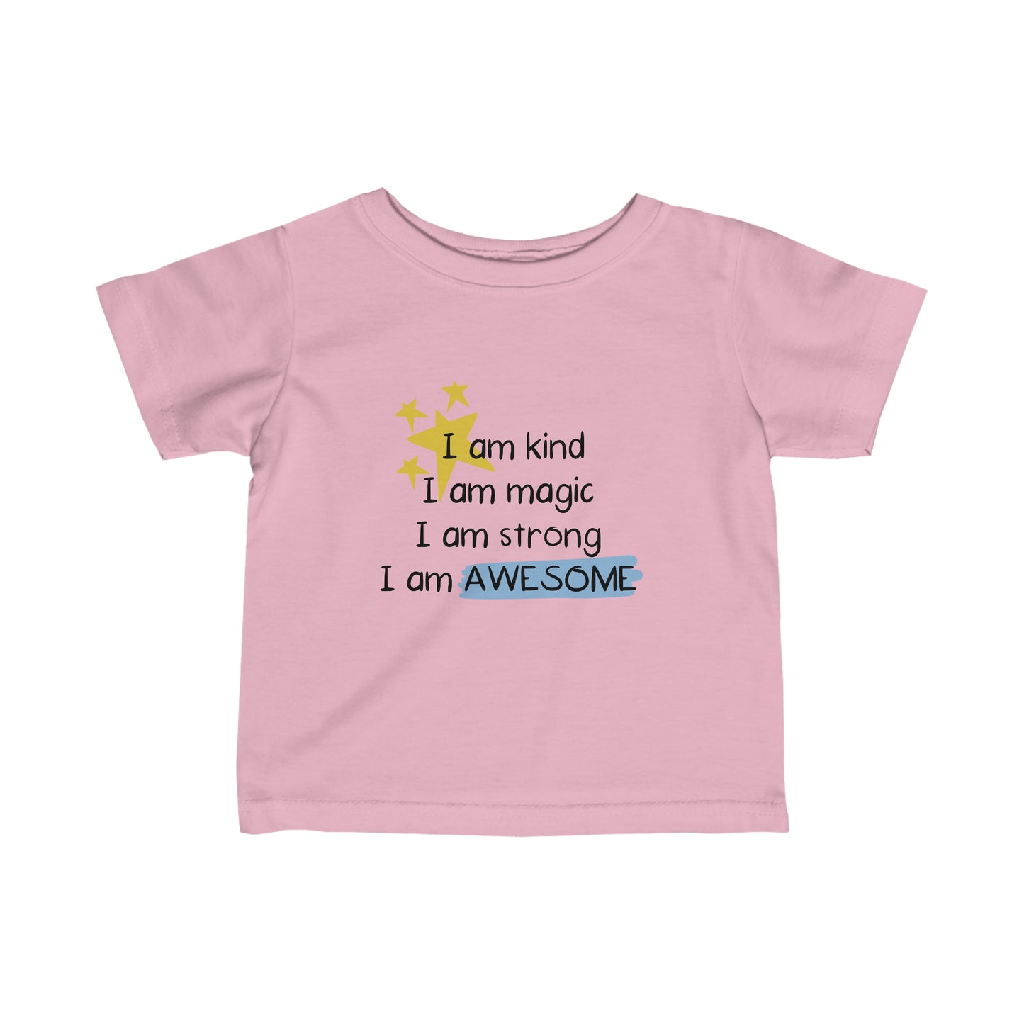 I am Awesome Infant Fine Jersey Tee