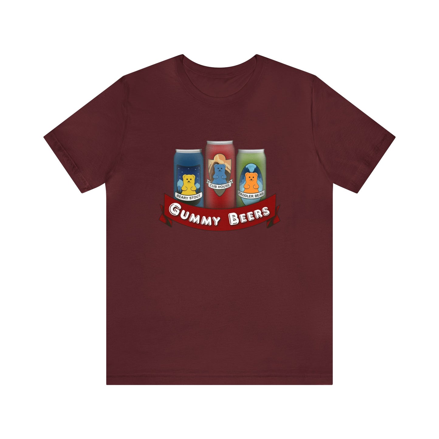 Gummy Beers Loose Fit Jersey Short Sleeve Tee