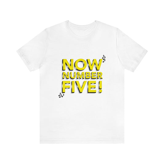 Now Number 5 Loose Fit Jersey Short Sleeve Tee