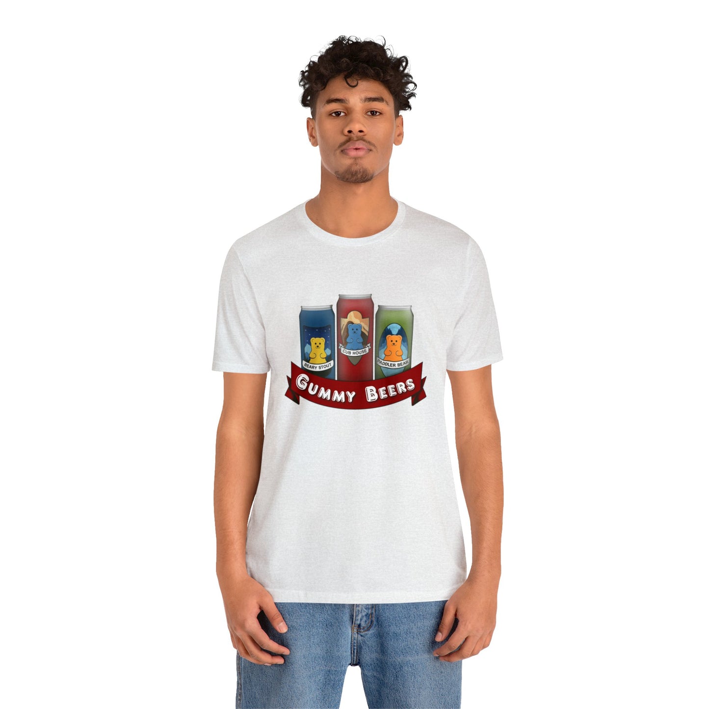 Gummy Beers Loose Fit Jersey Short Sleeve Tee
