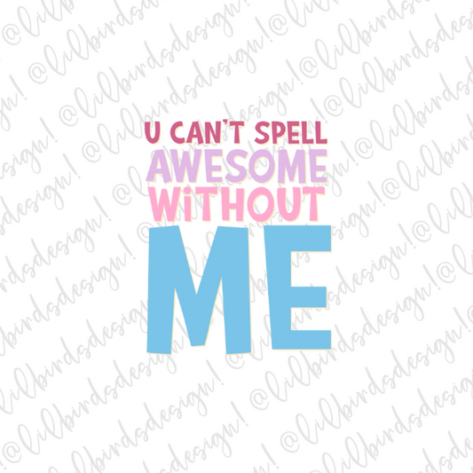 Awesome Waterproof Vinyl Sticker