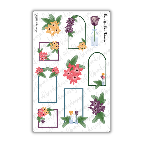 PRINTABLE - The Windows - Season 1 - Sticker Sheets